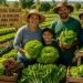 Pequeno produtor rural de Juara segurando leiteiras ou ferramentas agrícolas em propriedade rural
