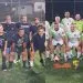 Primeiro Campo Sintético de futebol society foi inaugurado com amistoso na Praça dos Colonizadores em Juara