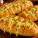 Pão de Alho Caseiro Recheado