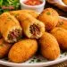 Bolinho de Mandioca com Carne Seca