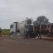 Ação rápida de moradores e bombeiros evitou destruição de carreta em incêndio na MT-338 entre Juara e Novo Horizonte