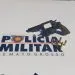 Armas de fogo foram apreendidas e 02 pessoas foram presas pela Patrulha Rural em Juara