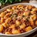 Nhoque de Batata ao Molho Bolonhesa
