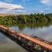 Obra em andamento: Ponte sobre o Rio dos Peixes sentido Juara a Itapaiúna continua interditada