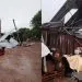 Temporal com ventos fortes surpreende Vale do Arinos e causa destruição em propriedade rural em Tabaporã