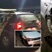 Carro de enfermeira fica destruído em Juara após ser atingido por condutor supostamente bêbado