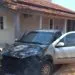 Incêndio em veículo estacionado chama atenção e deverá ser investigado em Juara