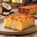 Bolo de mandioca com coco