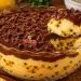 Mousse de maracujá com chocolate