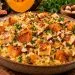 Arroz cremoso com abóbora caramelizada, queijo coalho dourado e castanha-do-pará